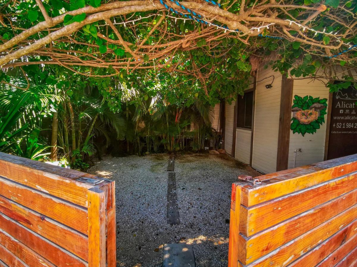Alicat Villas Tulum Pueblo Buitenkant foto