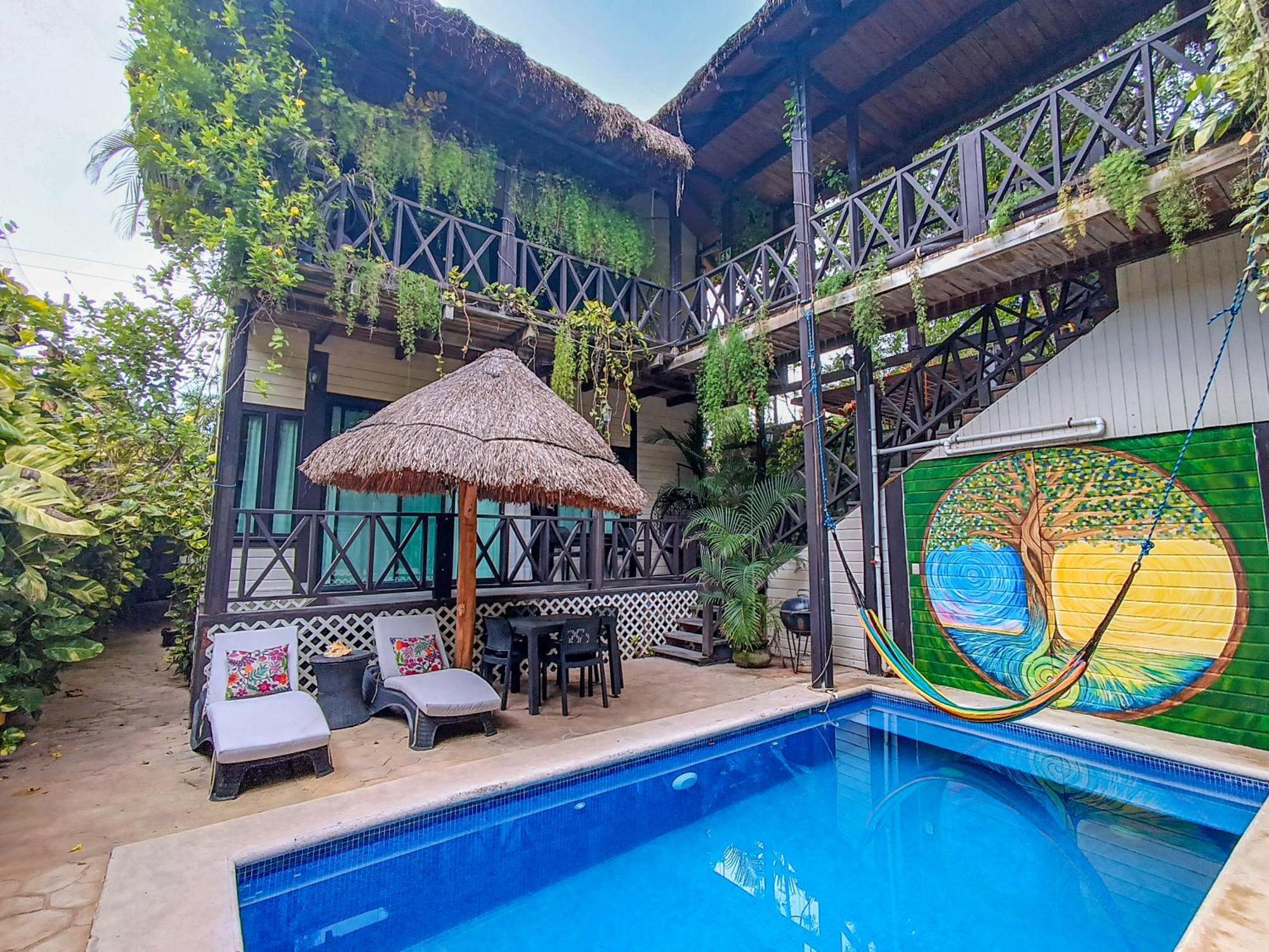 Alicat Villas Tulum Pueblo Buitenkant foto